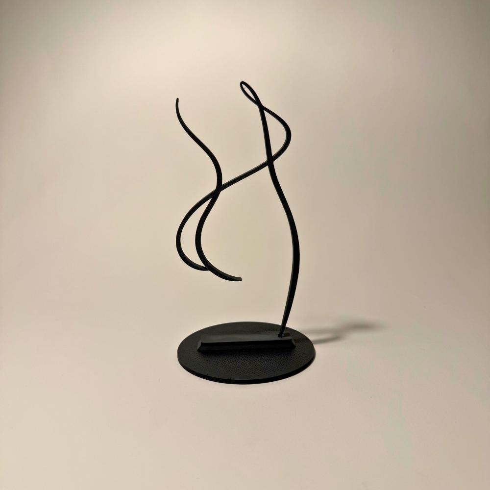 Lumwood – LED Lampe mit Körper Silhouette | Handgemacht | Deko mit Licht | Nachtlicht | Wechselbare Figur Bild 7